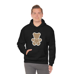 Brown Talent Teddy Unisex Heavy Blend™ Hooded Sweatshirt