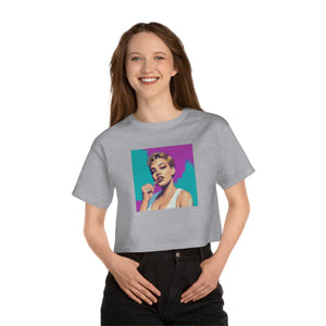 YB Champion Women's Heritage Cropped T-Shirt