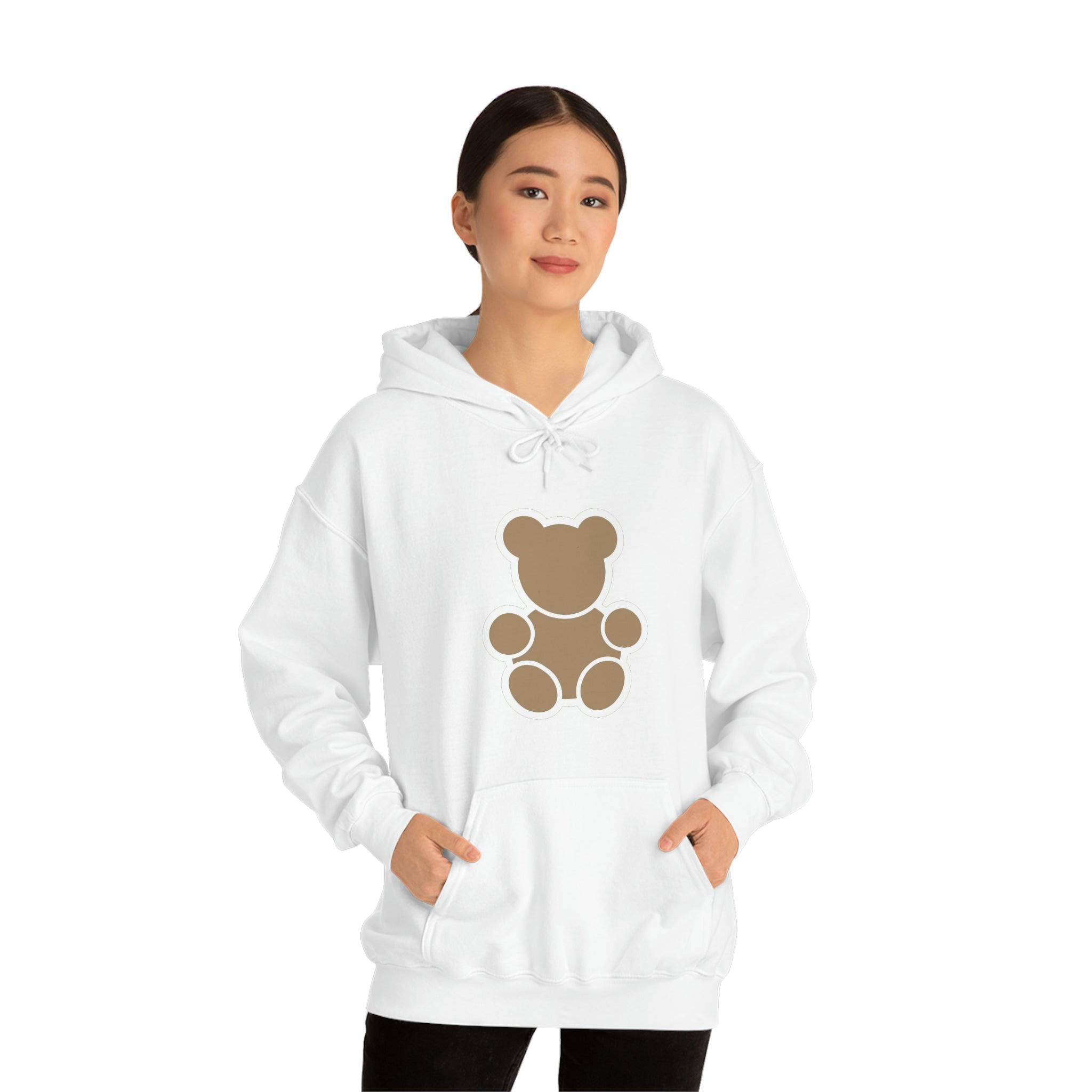 Brown Talent Teddy Unisex Heavy Blend™ Hooded Sweatshirt