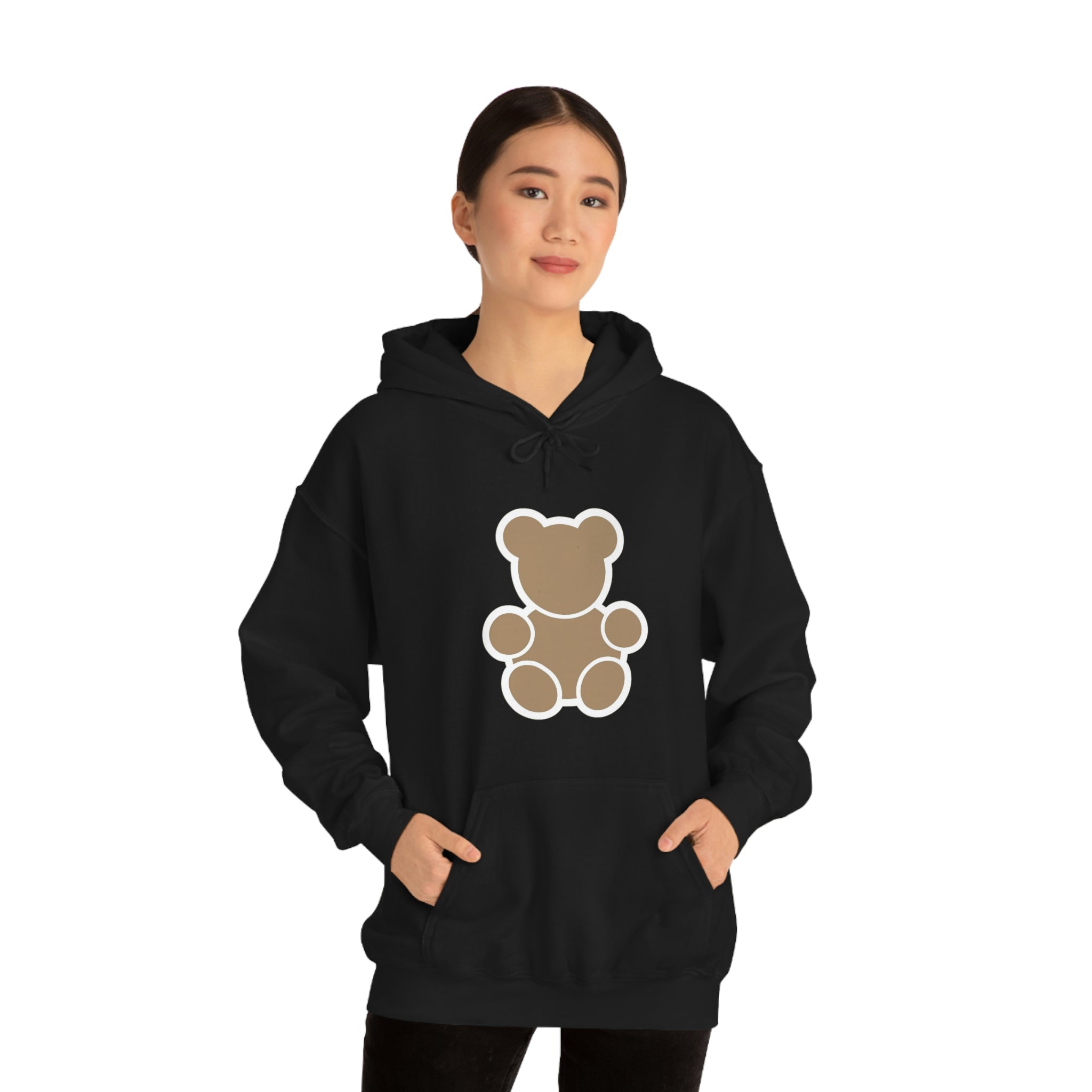 Brown Talent Teddy Unisex Heavy Blend™ Hooded Sweatshirt