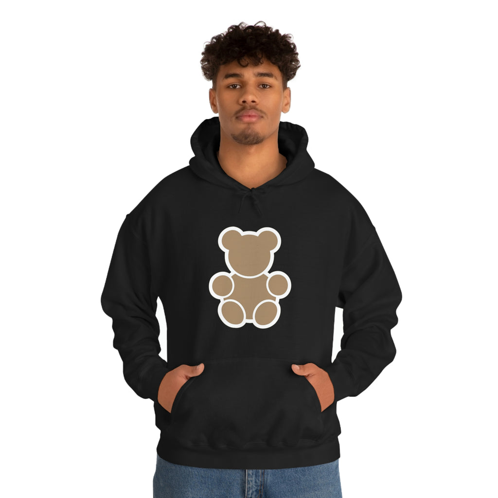 Brown Talent Teddy Unisex Heavy Blend™ Hooded Sweatshirt