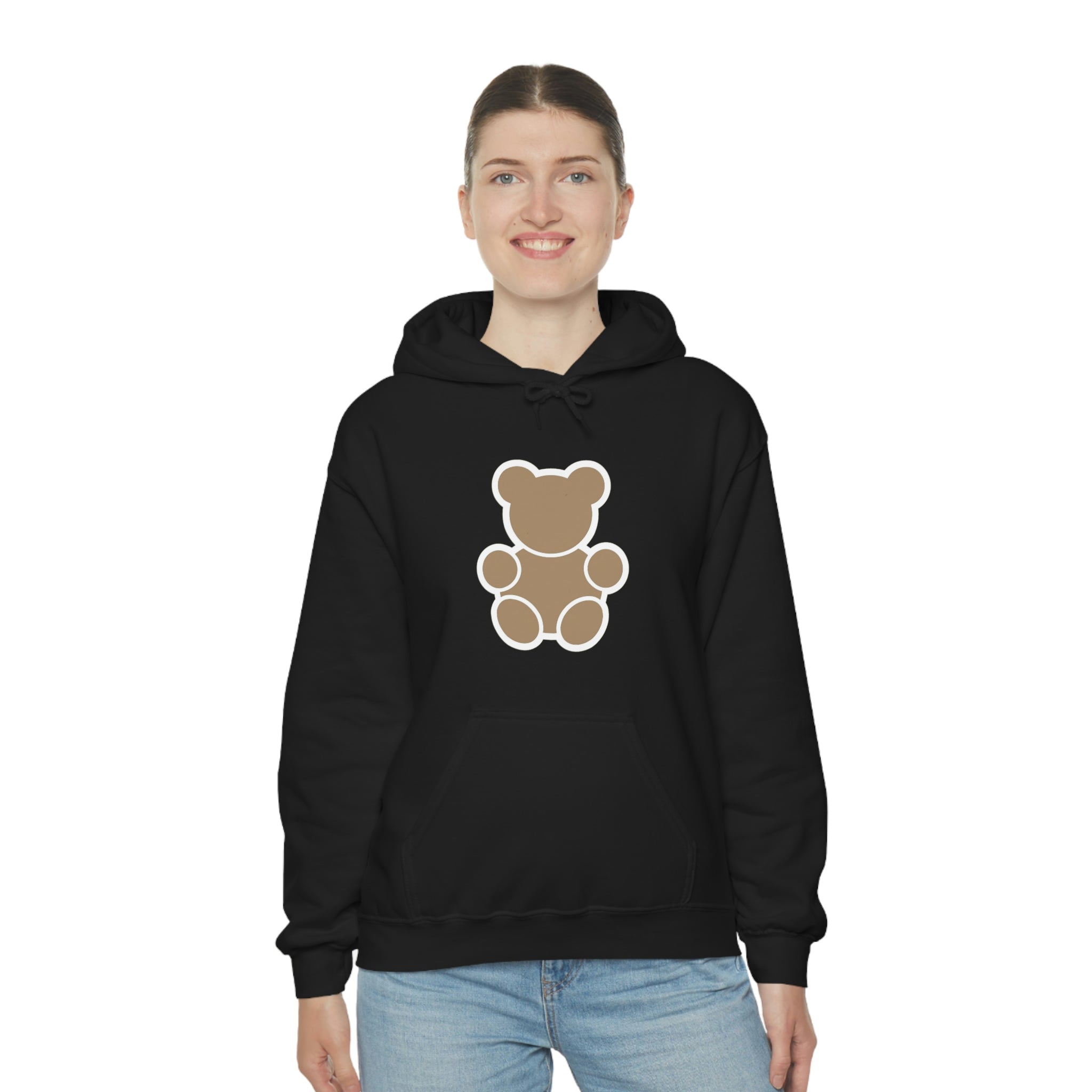 Brown Talent Teddy Unisex Heavy Blend™ Hooded Sweatshirt